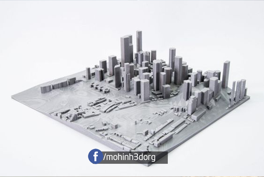 Mô hình 3d quy hoạch thành phố